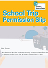 School Trip Permission Slip